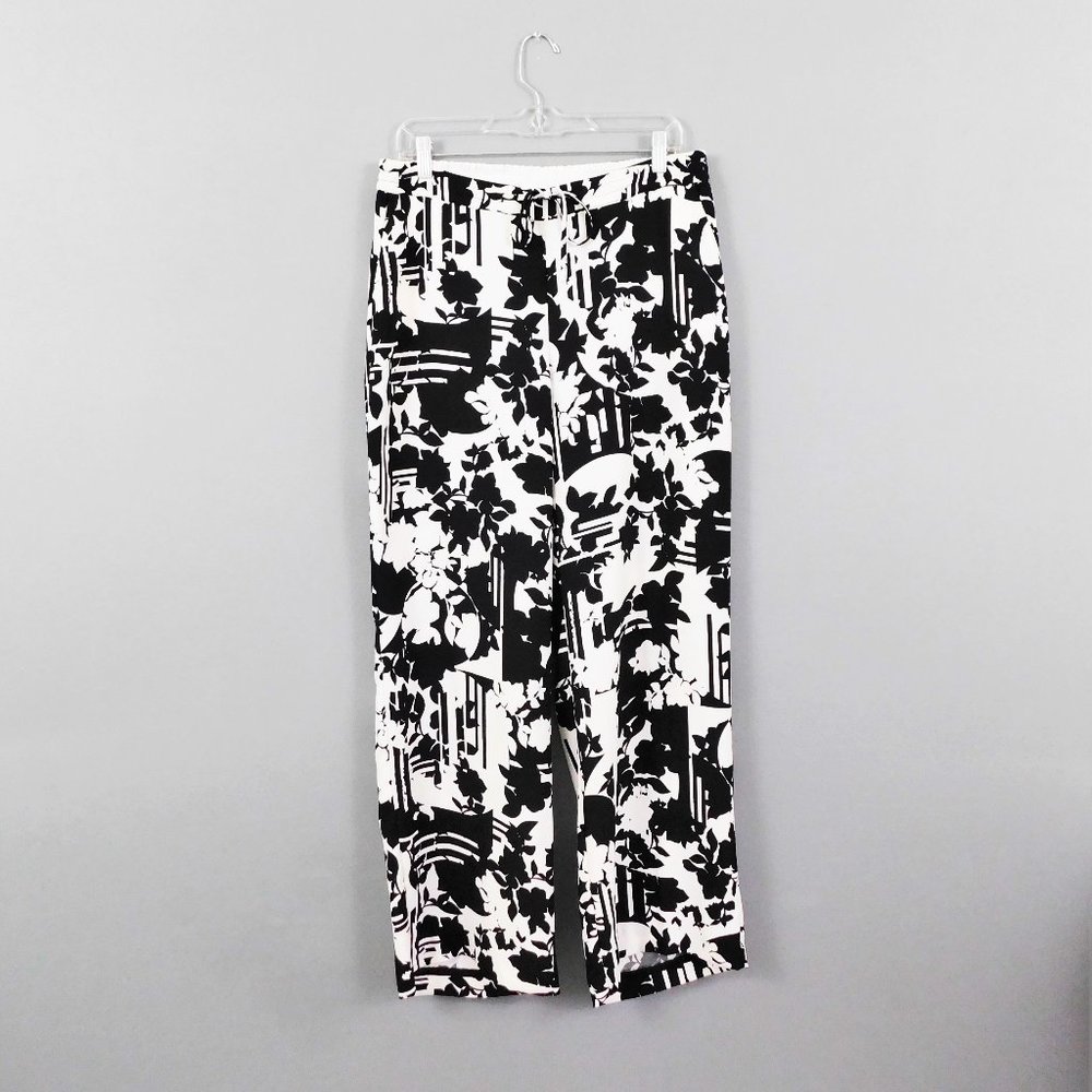 Kaari Blue Women Pants Black White 0X